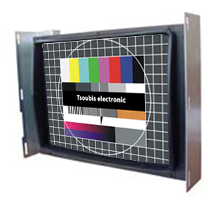 LCD12-0038 utbytes monitor för 14″ CRT – Heidenhain  TNC 406/407/415/425/426 – BC 110, BC 110B, BC 110F